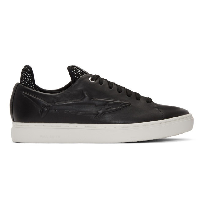 Photo: PS by Paul Smith Black Sonix Shark Sneakers