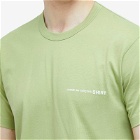 Comme des Garçons SHIRT Men's Chest Logo T-Shirt in Khaki