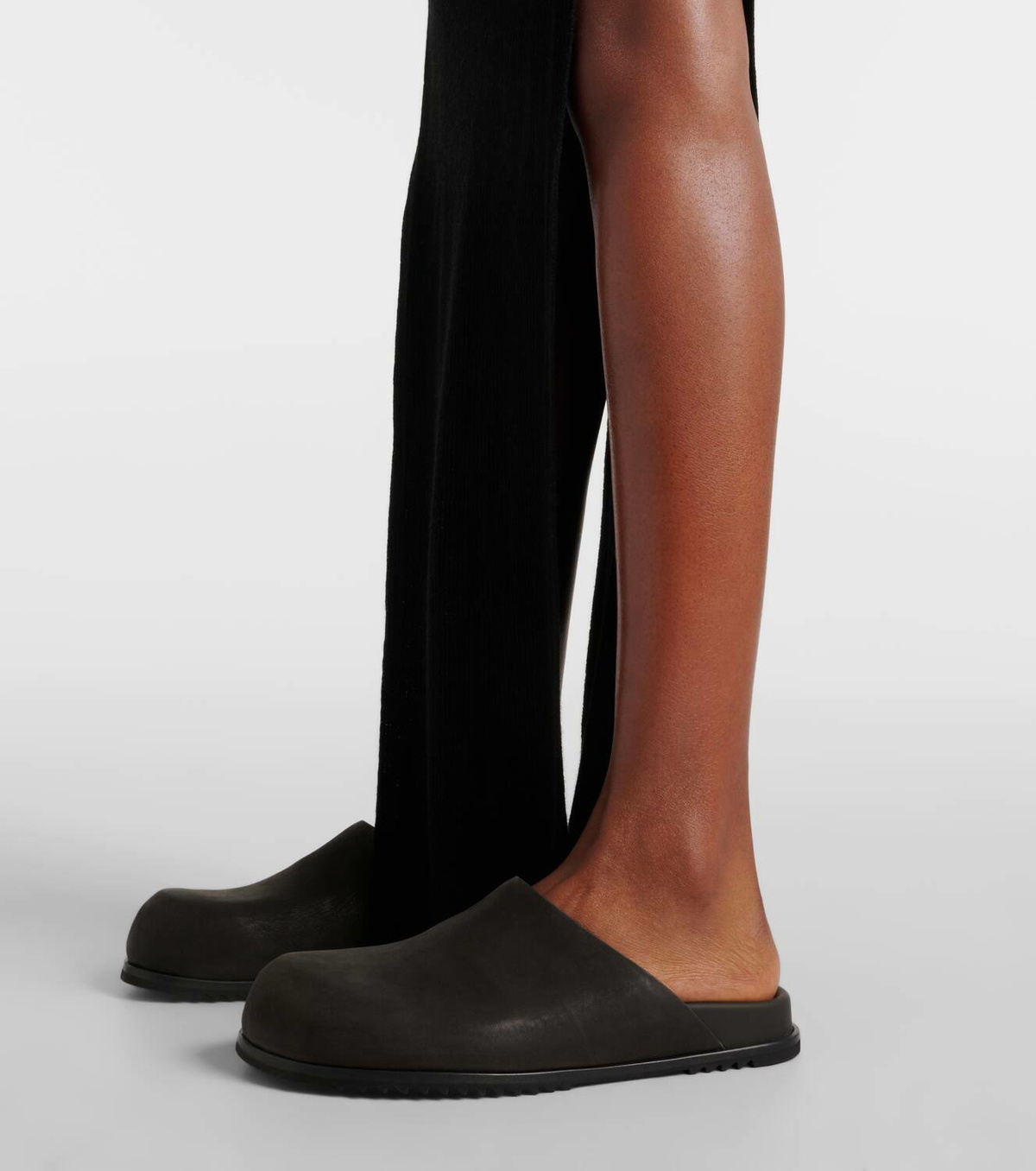 Rick Owens Granola leather slides