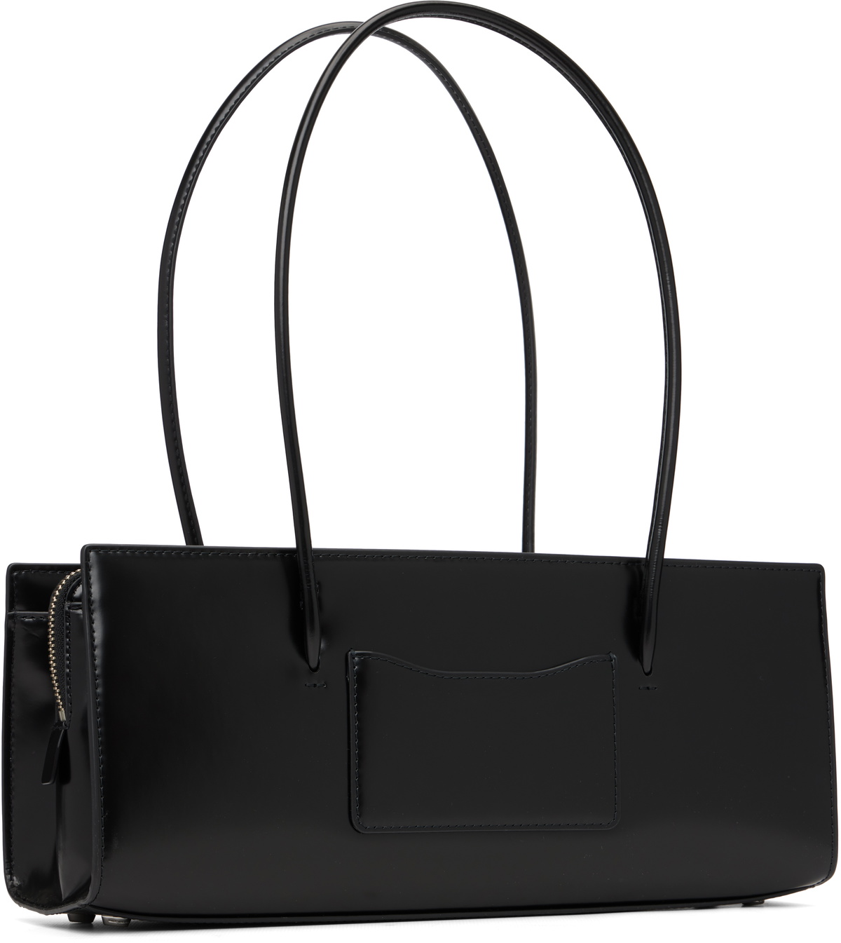 Marc Jacobs Black 'The Glam Mirror Satchel' Bag