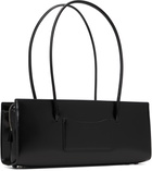 Marc Jacobs Black 'The Glam Mirror Satchel' Bag
