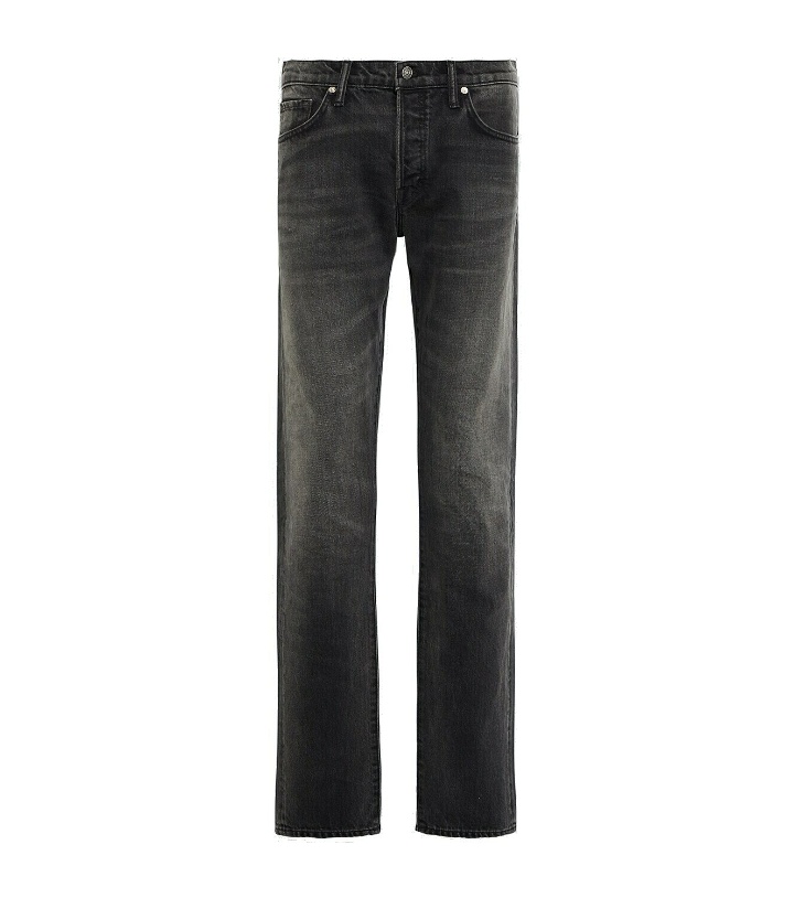 Photo: Tom Ford Mid-rise straight jeans