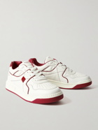 Valentino - Valentino Garavani Roman Stud Quilted Leather Sneakers - White