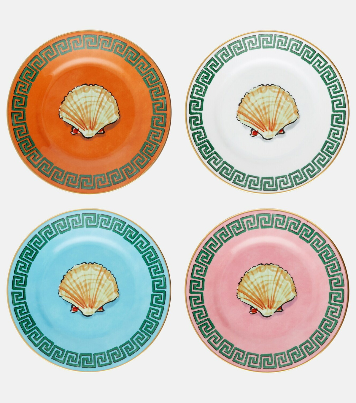 Ginori 1735 Il Viaggio Di Nettuno set of 4 bread plates