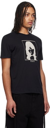 Ann Demeulemeester Black Baptist 'Till The End' T-shirt