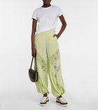 Stella McCartney - Silk and lace pants