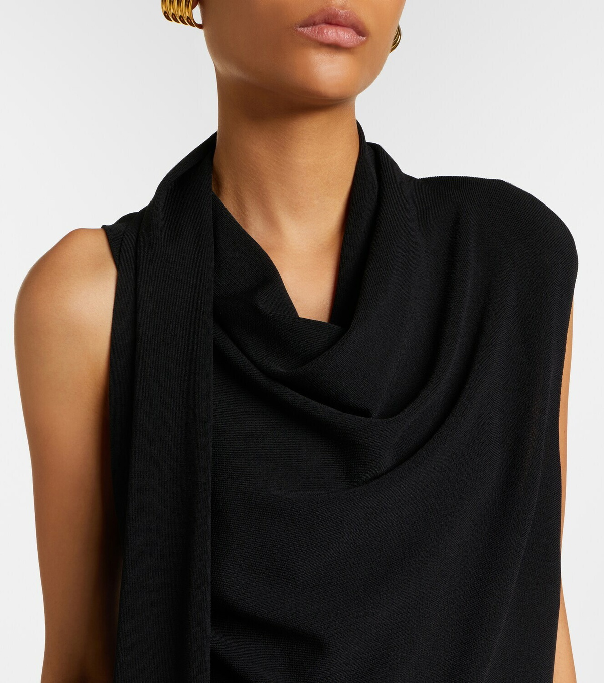 Altuzarra Tommy scarf-detail top