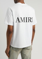 Amiri Core Logo-print Cotton T-shirt White