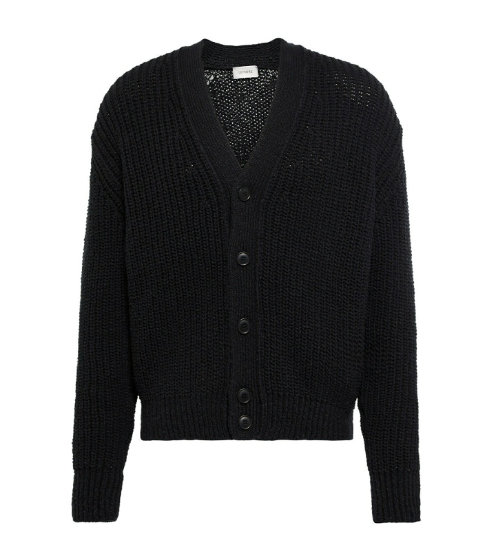 Photo: Lemaire - Cotton ribbed-knit cardigan
