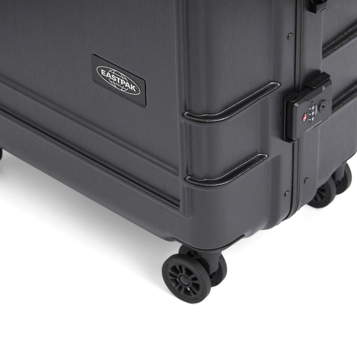 Eastpak Resist'r Luggage Case - Large in Brushed Black 