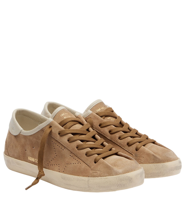 Photo: Golden Goose Super-Star suede sneakers