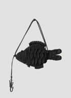 JW Anderson - Fish Handbag in Black
