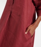 Loro Piana Lindsie linen kaftan