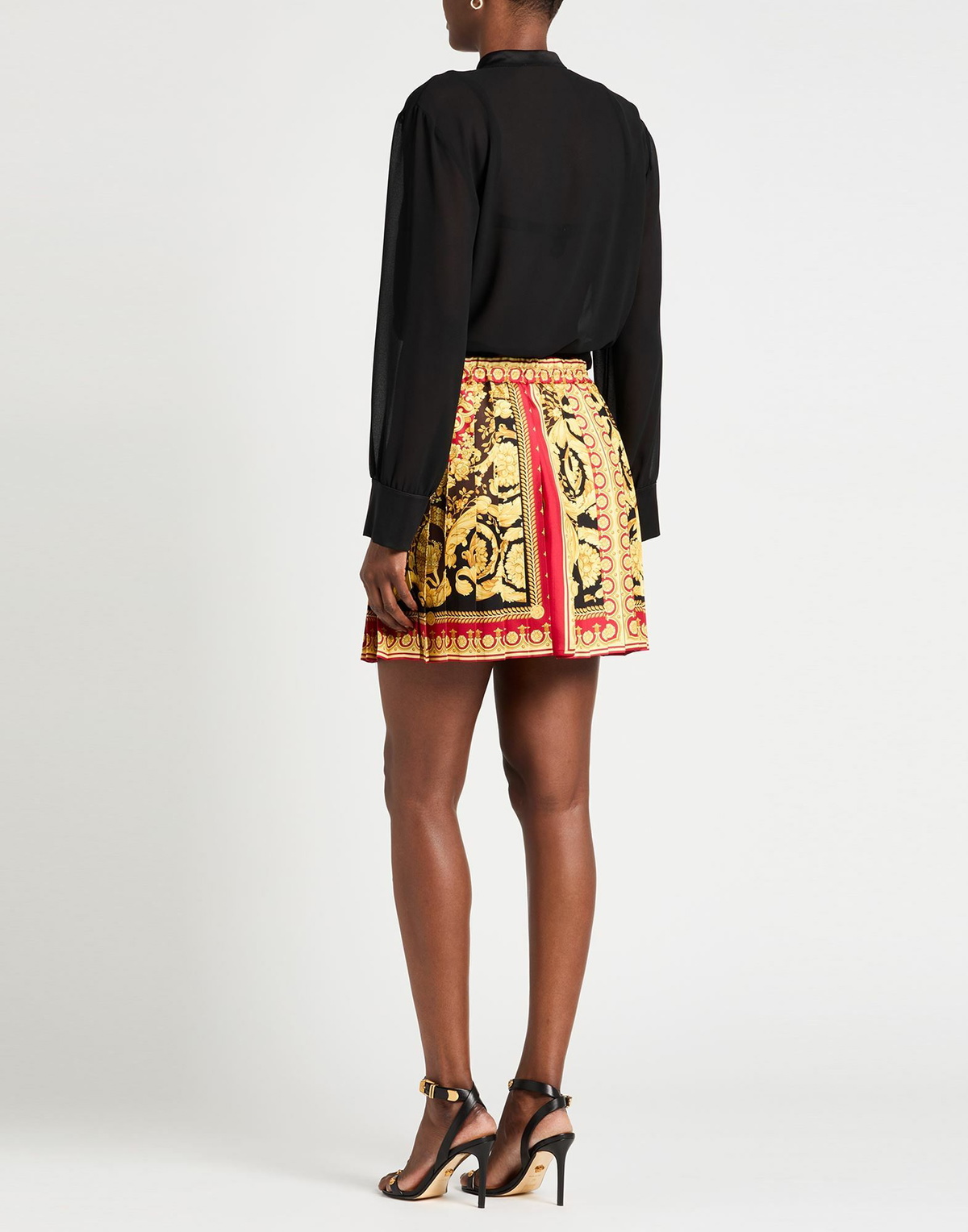Versace Womens Mini skirt in Yellow