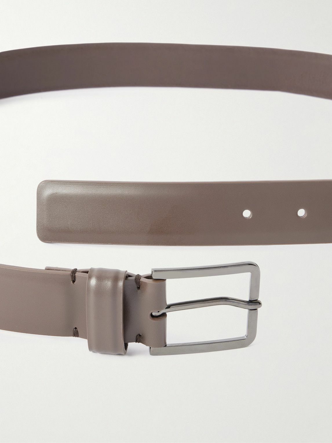 Loro Piana - Rory 3cm Leather Belt - Brown