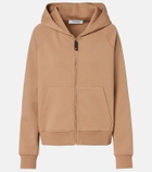 'S Max Mara Cotton-blend jersey hoodie