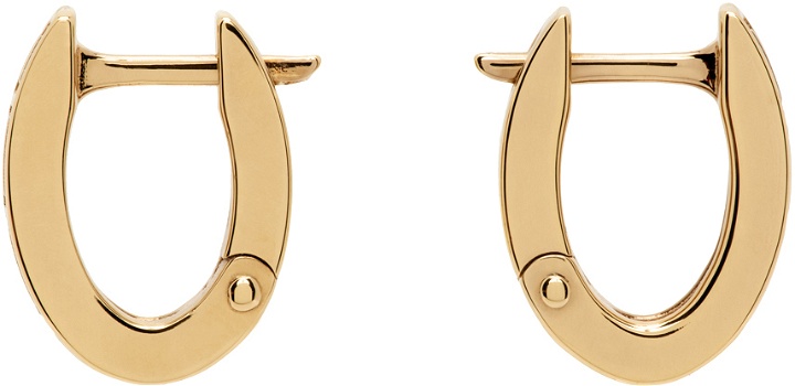 Photo: Versace Gold Greca Earrings