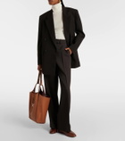 Tod's Ribbed-knit cotton turtleneck top