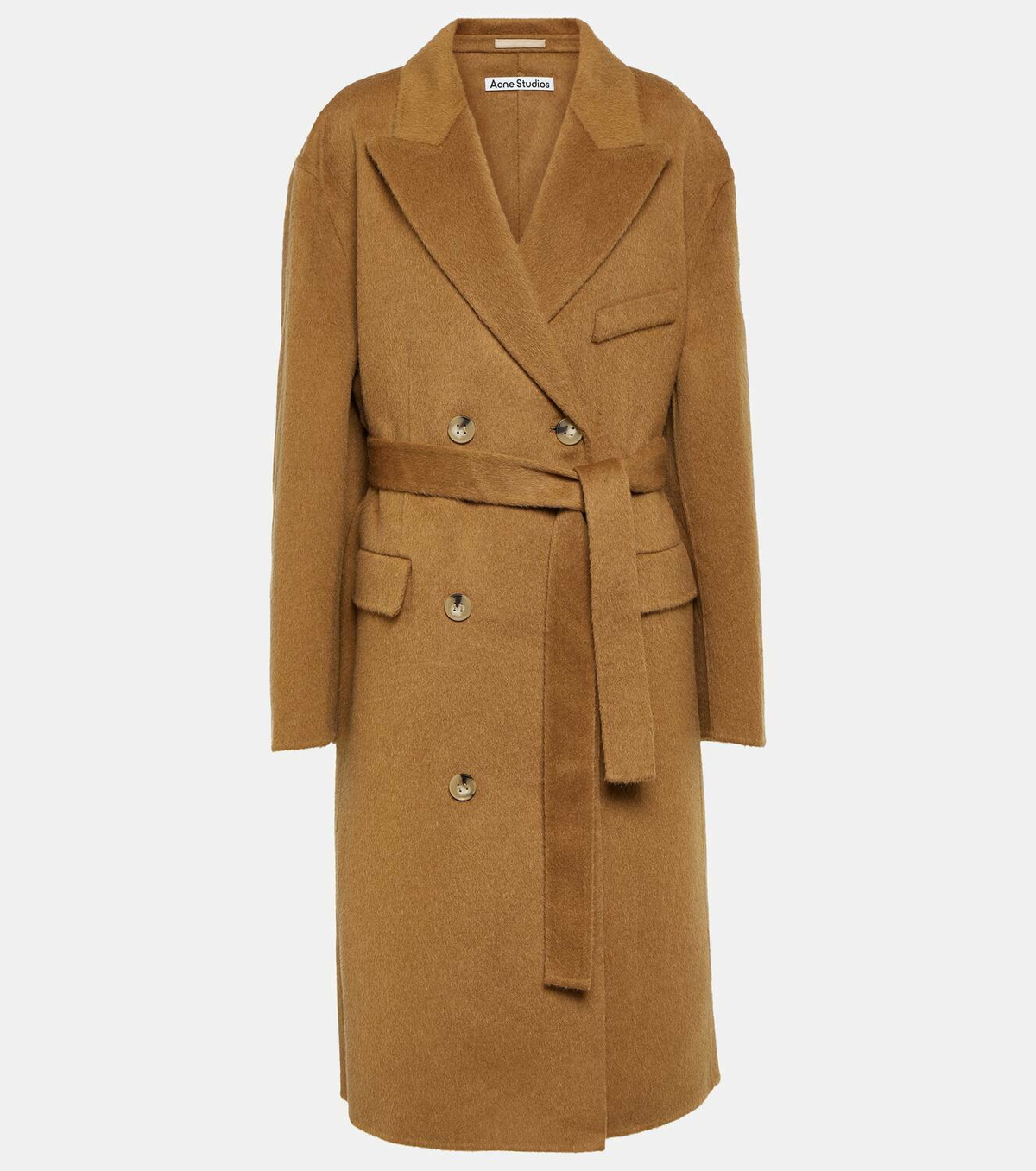 Acne Studios Double-breasted wool and alpaca coat Acne Studios