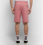 Stüssy - Stock Loopback Cotton-Jersey Shorts - Pink