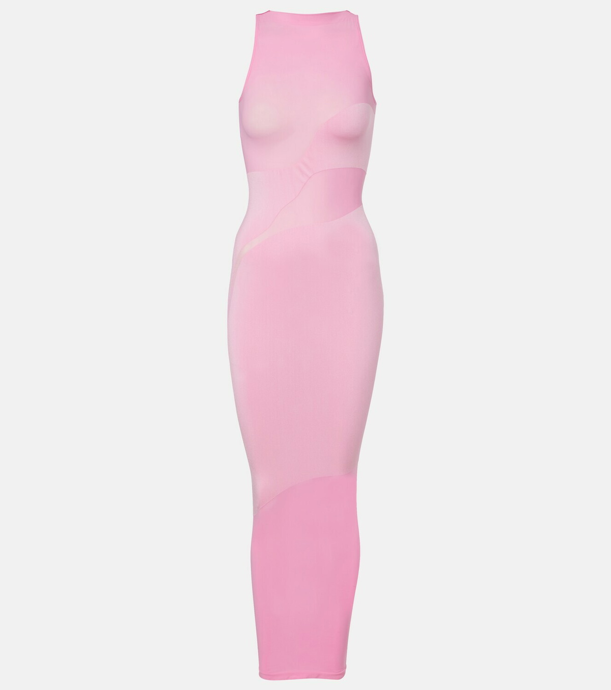 Wolford Shade paneled midi dress