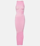 Wolford Shade paneled midi dress