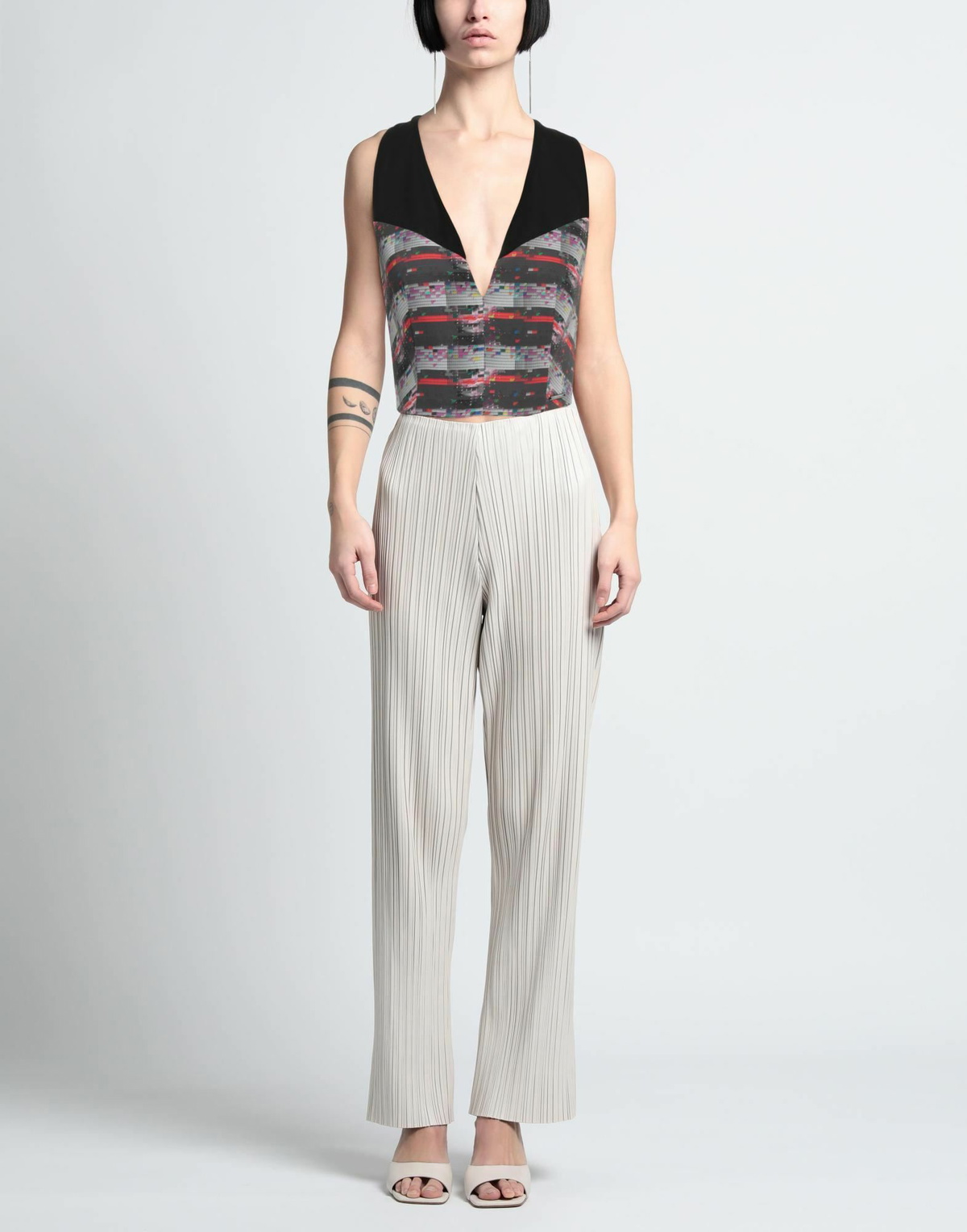 Costume National Womens Top Charcoal