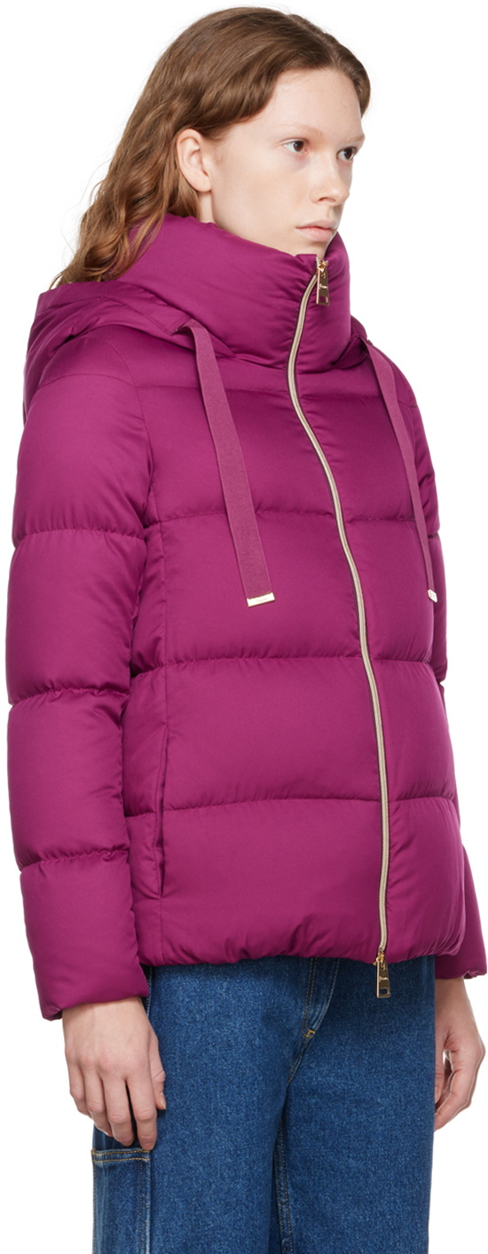 Herno Burgandy Arendelle Down Jacket