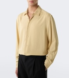 The Row Victor silk shirt