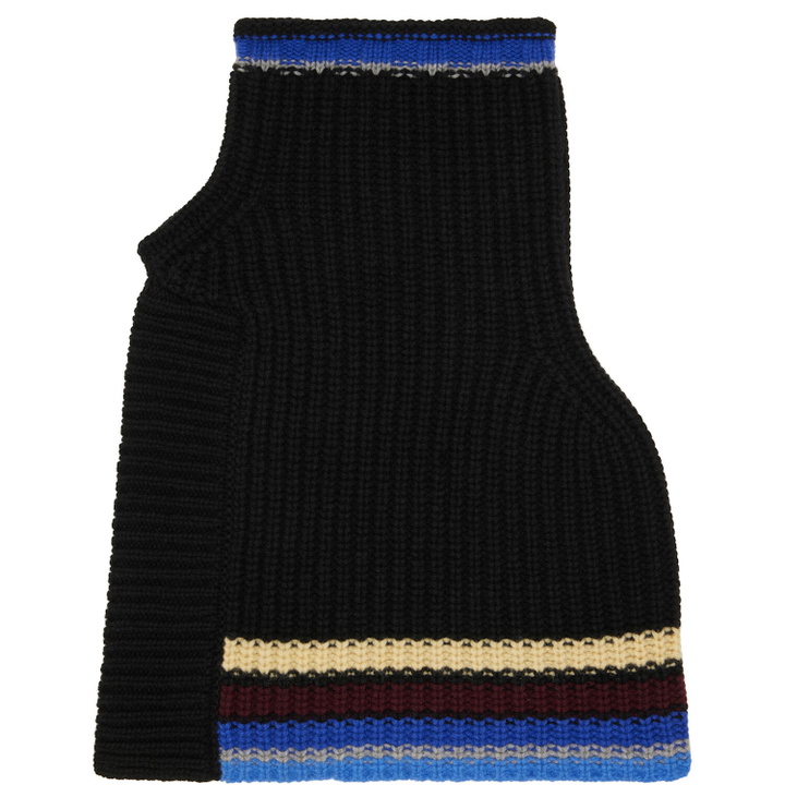 Photo: Dries Van Noten Black Wool Shawl Collar