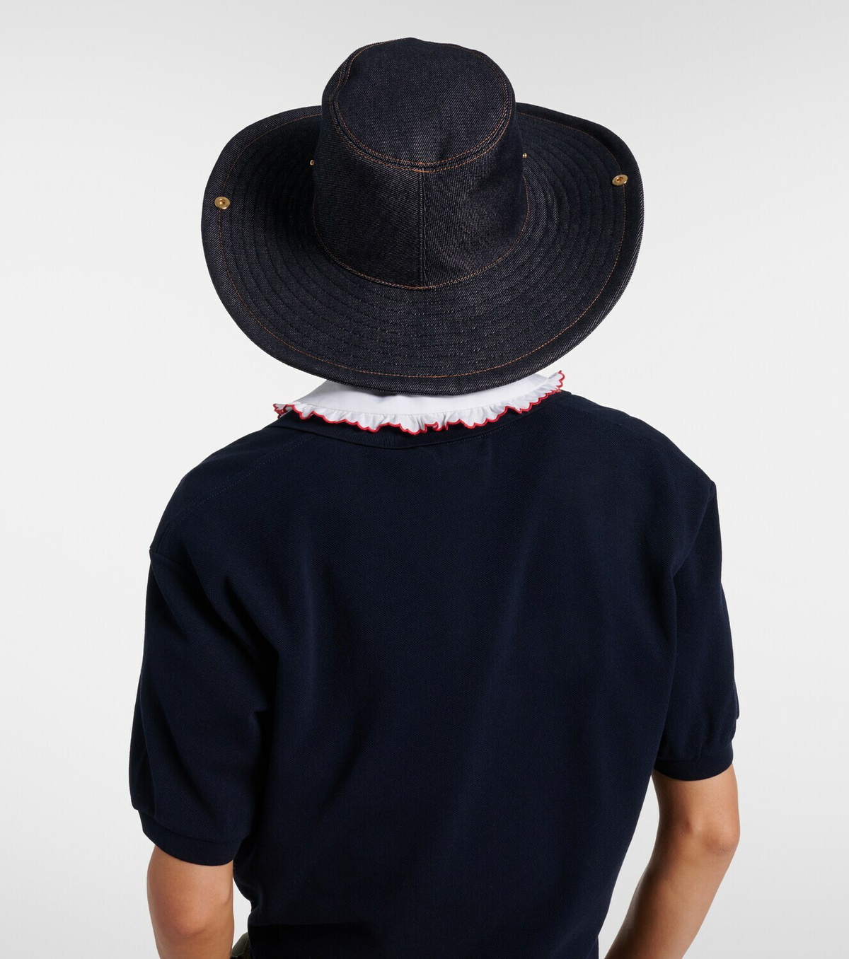Miu Miu Denim cowboy hat