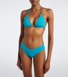 Marysia Broadway scalloped bikini top