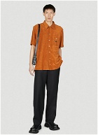 Dolce & Gabbana - Towelling Short Sleeve Shirt in Orange