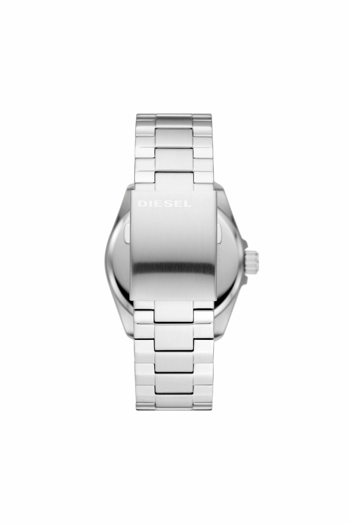 Diesel MS9 three-hand date stainless steel watch - Timeframes - Unisex - Silver