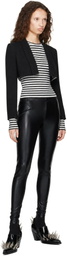 Comme des Garçons Comme des Garçons Black Wool Doeskin Jacket