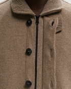 Stone Island Maglieria Tagliata Brown - Mens - Zippers & Cardigans