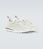 Thom Browne Tech Runner suede and shearling sneakers