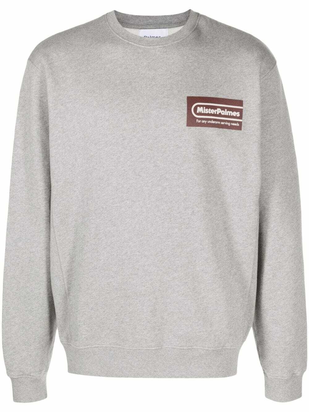 Photo: PALMES - Logo Organic Cotton Sweatshirt