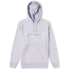 Givenchy Men's Barbed Wire Tufting Logo Hoody in Lilac