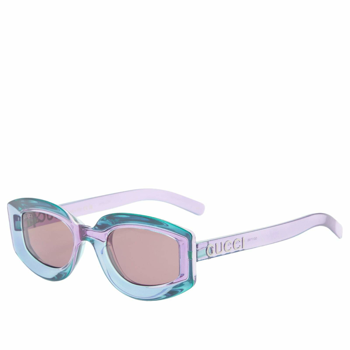 Gucci Women's Sunset Boulevard Sunglasses in Violet/Brown Gucci Gucci Women's Sunset Boulevard Sunglasses in Violet/Brown Gucci