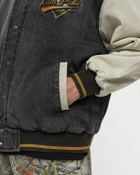 Patta Patta Homerun Denim Varsity Jacket Grey Bomber Jackets