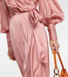 Zimmermann - Silk satin midi dress