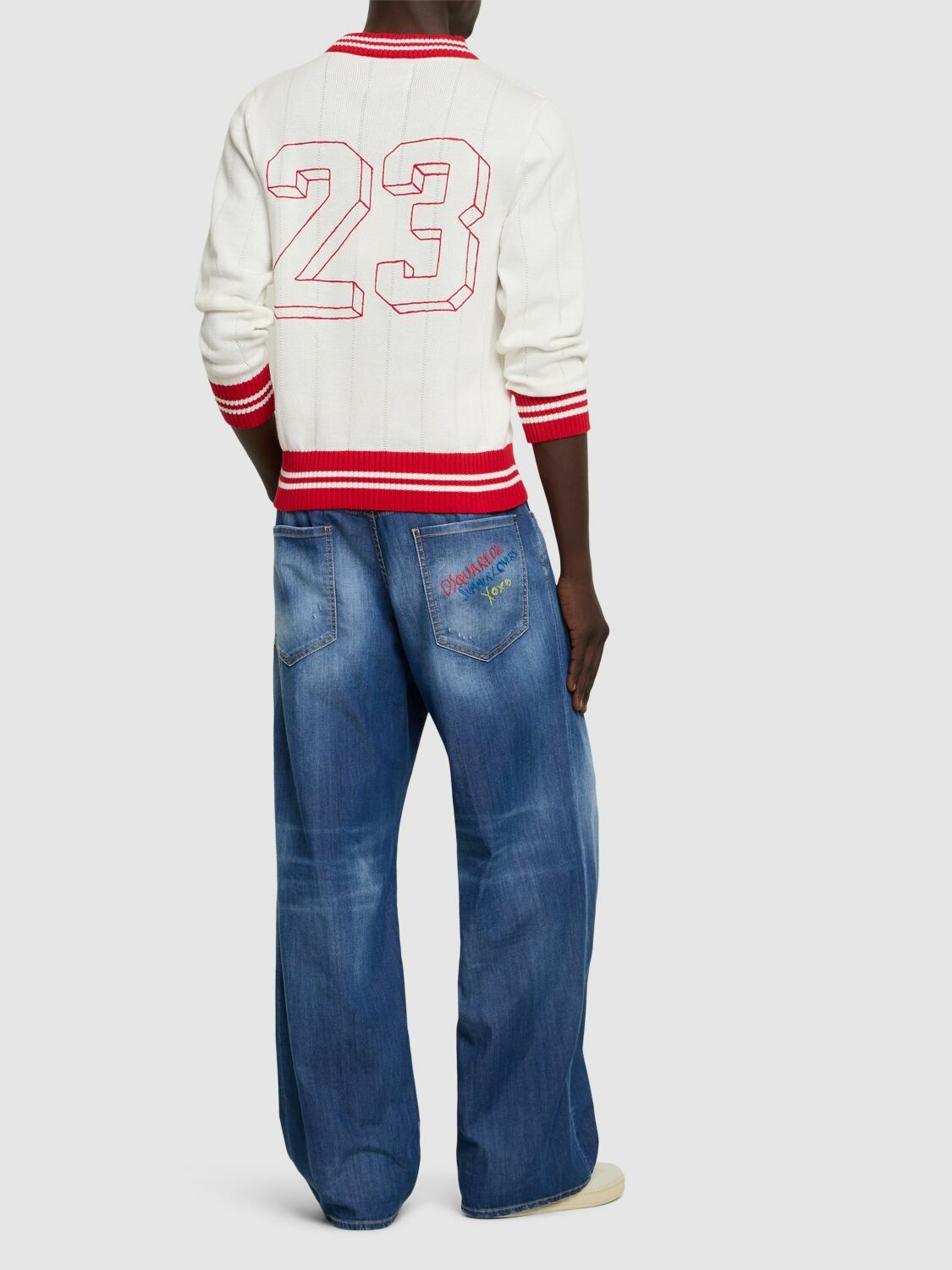 DSQUARED2 Denim Wide Jeans Dsquared2