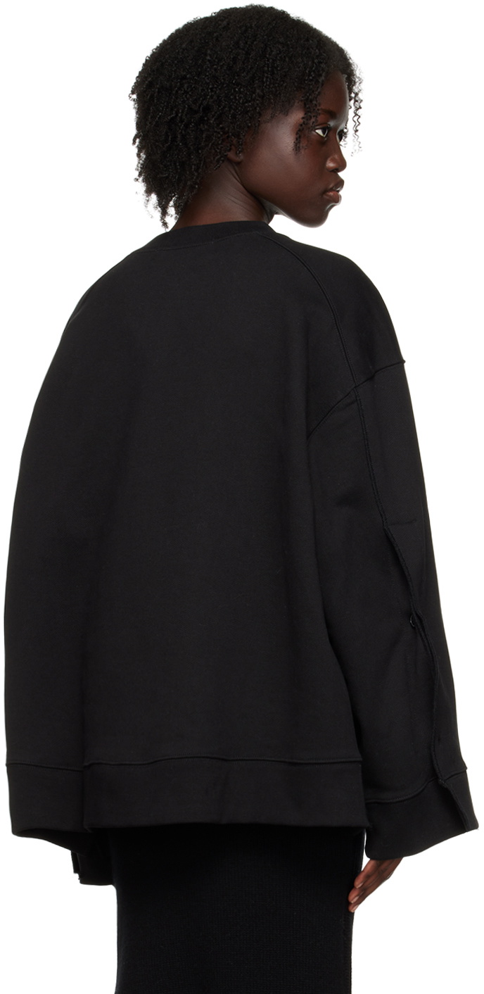 Trunk Project Black Vented Sweatshirt