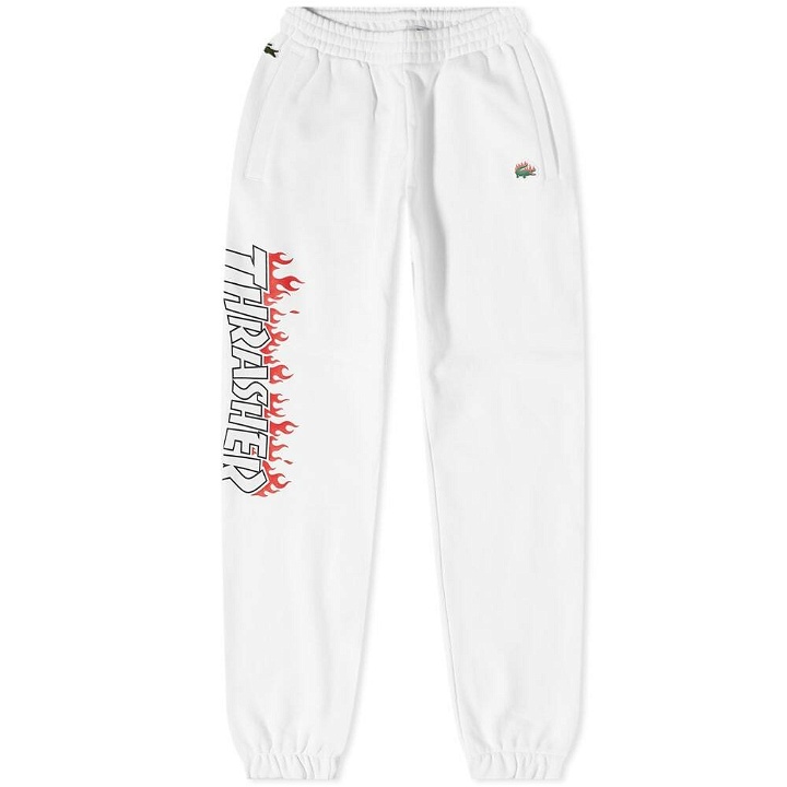 Photo: Lacoste x Thrasher Sweat Pant in White