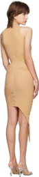 Poster Girl SSENSE Exclusive Tan Tamika Midi Dress