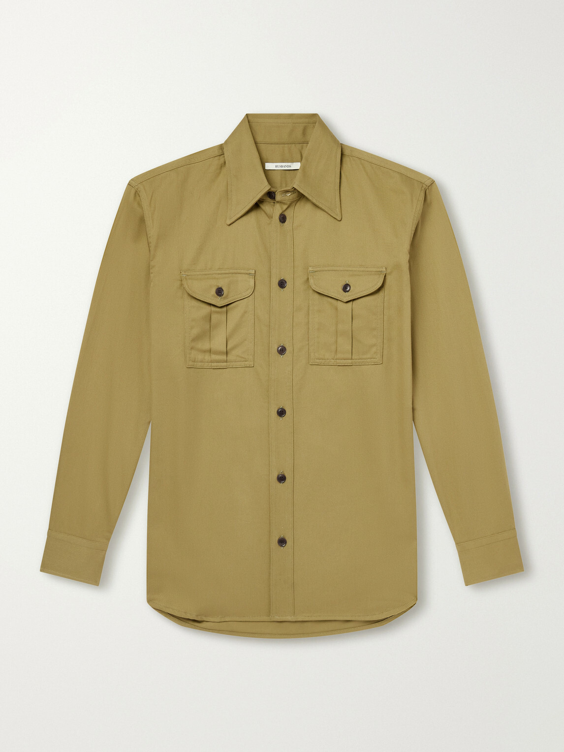 Husbands - Boy Scout Cotton-Twill Shirt - Green