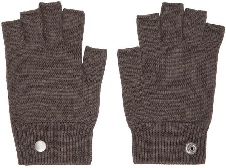 Photo: Rick Owens Gray Cashmere Mittens