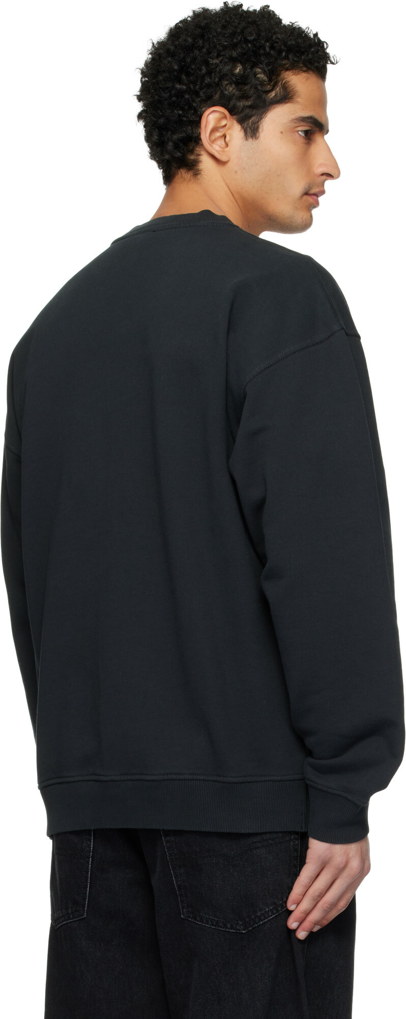 Diesel Black S-Boxt-N5 Sweatshirt