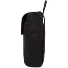 Raf Simons Black Eastpak Edition Large Toploader Flap Backpack